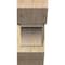 Ekena Millwork Thorton Slat Rough Sawn Bracket w/ Offset Brace, Douglas Fir, 8"W x 18"D x 18"H BKT0806X18X18THR06RDF - alternate 4